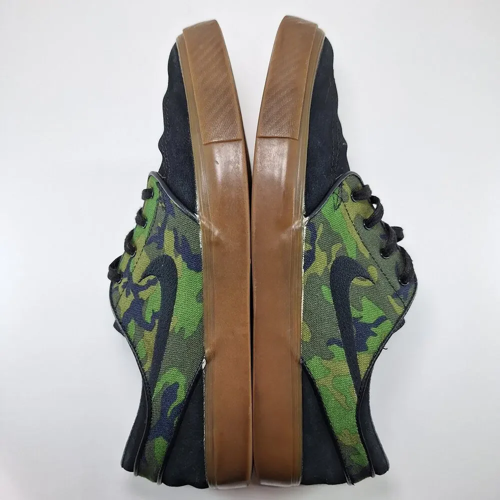 Nike Zoom Stefan Janoski ERDL Mens Size 11.5 Black Camo 633300-031 Shoes
